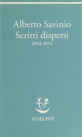 book Scritti dispersi (1943-1952)