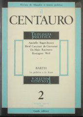 book Il Centauro. Rivista di filosofia e teoria politica. Teologia politica