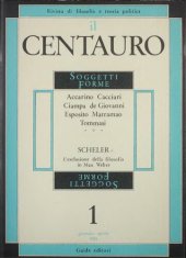 book Il Centauro. Rivista di filosofia e teoria politica. Soggetti Forme