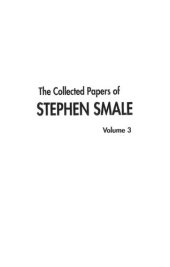 book Collected Papers of Stephen Smale, the - Volume 3