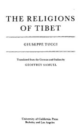 book The Religions of Tibet