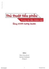 book THỦ THUẬT TIỂU PHẪU TRONG DA LIỄU THẨM MỸ QUY TRÌNH TỪNG BƯỚC (Procedural Dermatosurgery - A Step by Step Approach)