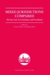 book Mixed Jurisdictions Compared : Private Law in Louisiana and Scotland