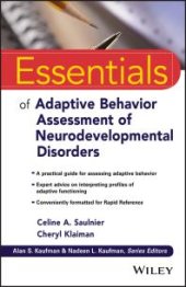 book Essentials of Adaptive Behavior Assessment of Neurodevelopmental Disorders