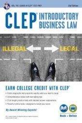 book CLEP® Introductory Business Law Book + Online, 2nd Ed.