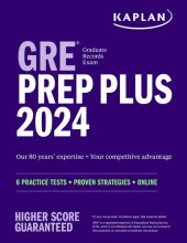 book GRE Prep Plus 2024: 6 Practice Tests + Proven Strategies + Online