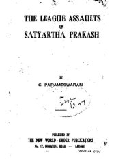 book The League of Assaults on Satyartha Prakash