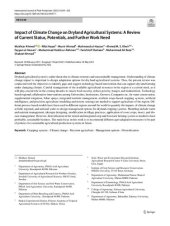 book Impact of Climate Change on Dryland Agricultural Systems