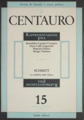 book Il Centauro. Rivista di filosofia e teoria politica. Rappresentazione Idea