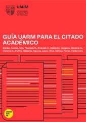 book Guía UARM para el citado académico