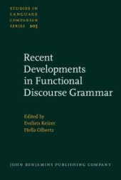 book Recent Developments in Functional Discourse Grammar