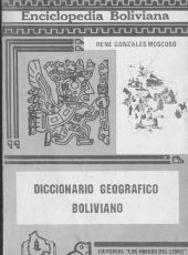 book Diccionario geográfico boliviano