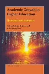 book Academic Growth in Higher Education : Questions and Answers