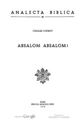 book Absalom, Absalom! : narrative and language in 2 Sam. 13-20