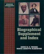 book Biographical Supplement and Index