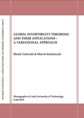 book Global Invertibility Theorems and Their Applications - a Variational Approach