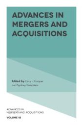 book Advances in Mergers and Acquisitions