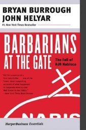 book Barbarians at the Gate: The Fall of RJR Nabisco