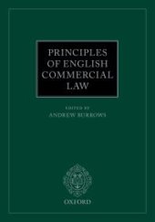 book Principles of English Commercial Law