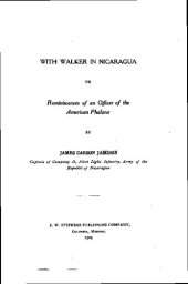 book With Walker in Nicaragua or Reminiscences of an Officer of the American Phalanx