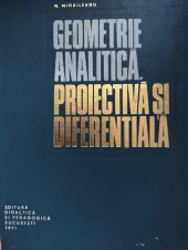 book Geometrie analitică, proiectivă și diferențială