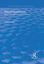 book National Development : Being More Effective and More Efficient