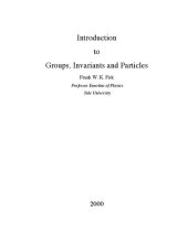 book Introduction to Groups, Invariants and Particles