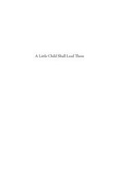 book A Little Child Shall Lead Them : A Documentary Account of the Struggle for School Desegregation in Prince Edward County, Virginia