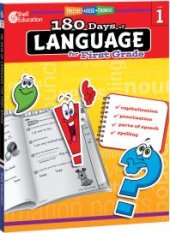 book 180 Days of Language for First Grade : Practice, Assess, Diagnose