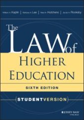 book The Law of Higher Education, Student Version : Student Version