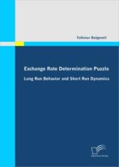 book Exchange Rate Determination Puzzle: Long Run Behavior and Short Run Dynamics : Long Run Behavior and Short Run Dynamics