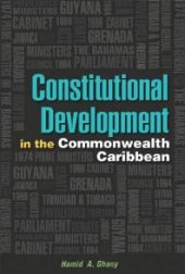 book Constitutional Development in the Commonwealth Caribbean