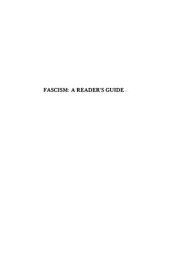 book Fascism: A Reader's Guide - Analyses, Interpretations, Bibliography