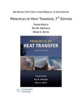 book Principles of Heat Transfer Solutions Manual 7th Edition