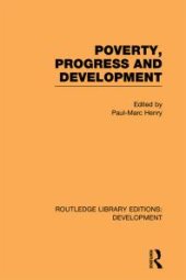 book Poverty, Progress and Development