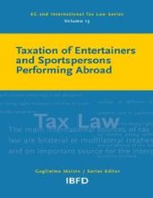 book Taxation of Entertainers and Sportspersons Performing Abroad