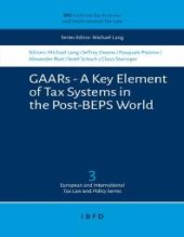 book GAARs - a Key Element of Tax Systems in the Post-BEPS World