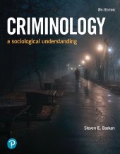 book Criminology: a sociological understanding