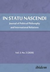 book In Statu Nascendi : Journal of Political Philosophy and International Relations    2020/2