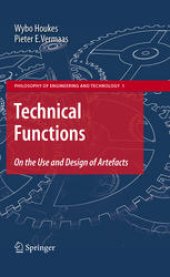 book Technical Functions: On the Use and Design of Artefacts 