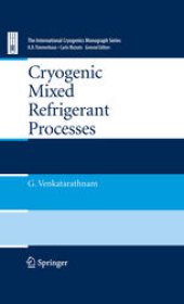 book Cryogenic Mixed Refrigerant Processes 