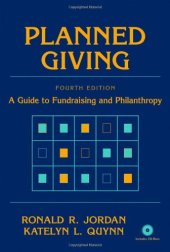 book Planned Giving: A Guide to Fundraising and Philanthropy 