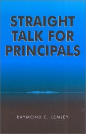 book Straight Talk for Principals