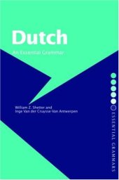 book Dutch: An Essential Grammar 