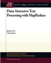 book Data-Intensive Text Processing with MapReduce 