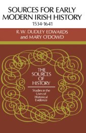 book Sources for Modern Irish History 1534-1641