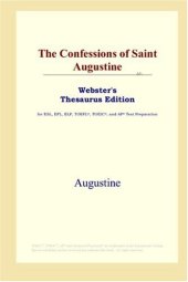 book The Confessions of Saint Augustine 