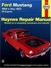 book Ford Mustang I, 1964 1/2-1973 