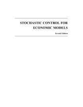 book Stochastic Control for Econometric Models 