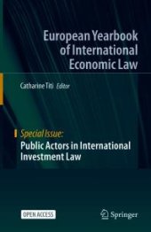 book Public Actors in International Investment Law